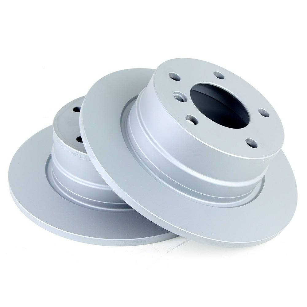 Brake Disc-Rotor Set - Rear (Solid) - Clickable Automotive