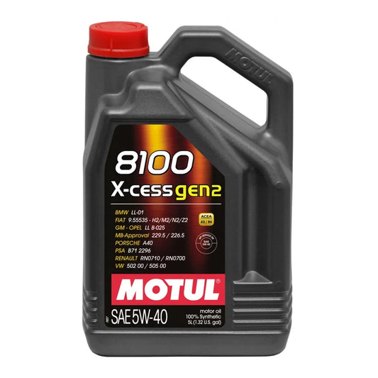 Motul 8100 X-Cess 5W-40 - 5L