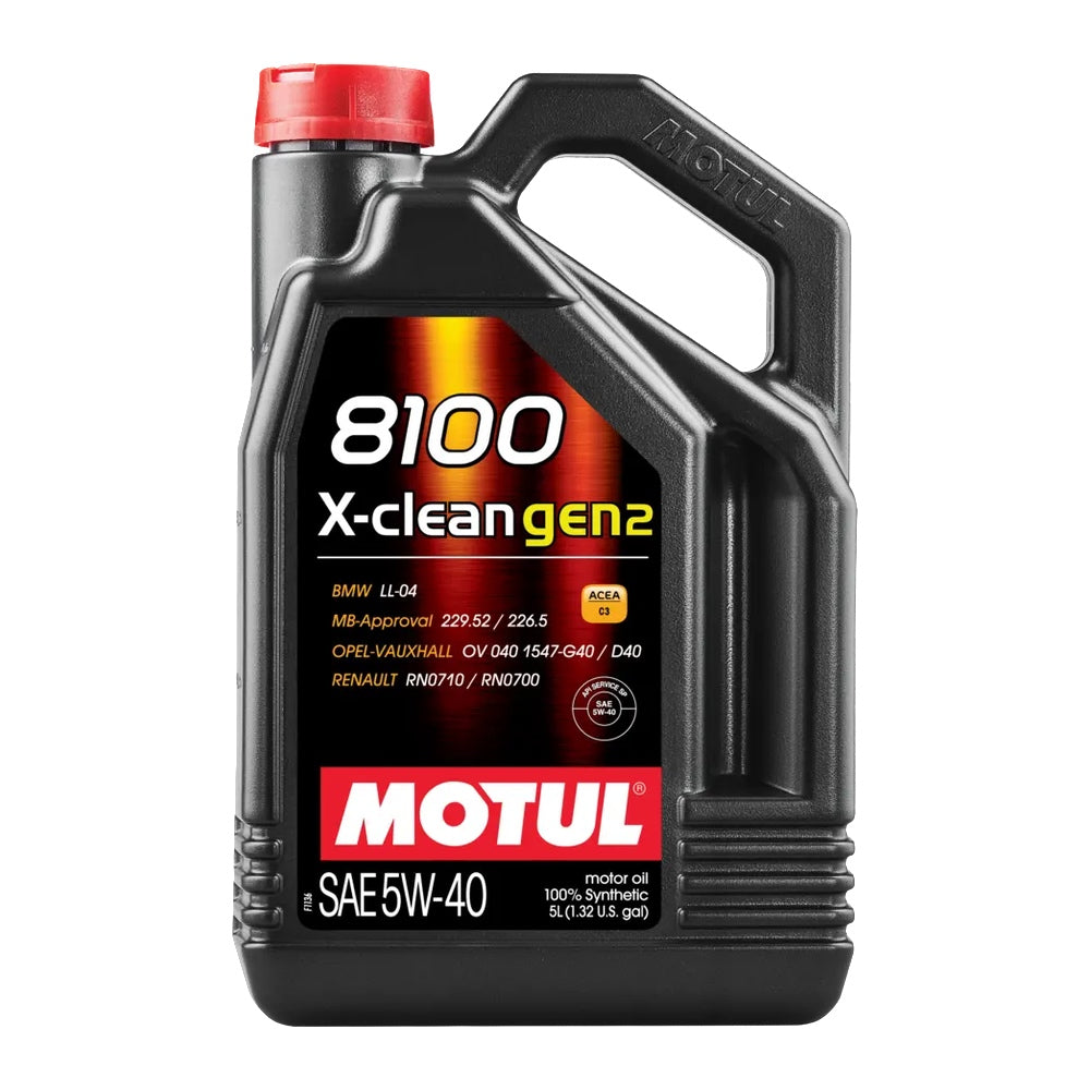 Motul 8100 X-Clean 5W-40 - 5L