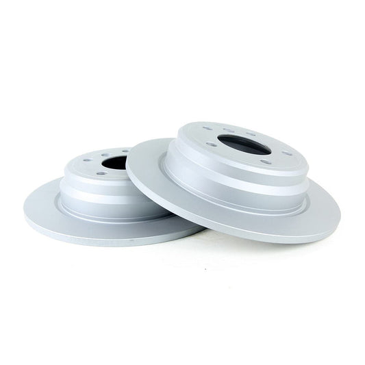 Brake Disc-Rotor Set - Rear (Solid) - Clickable Automotive