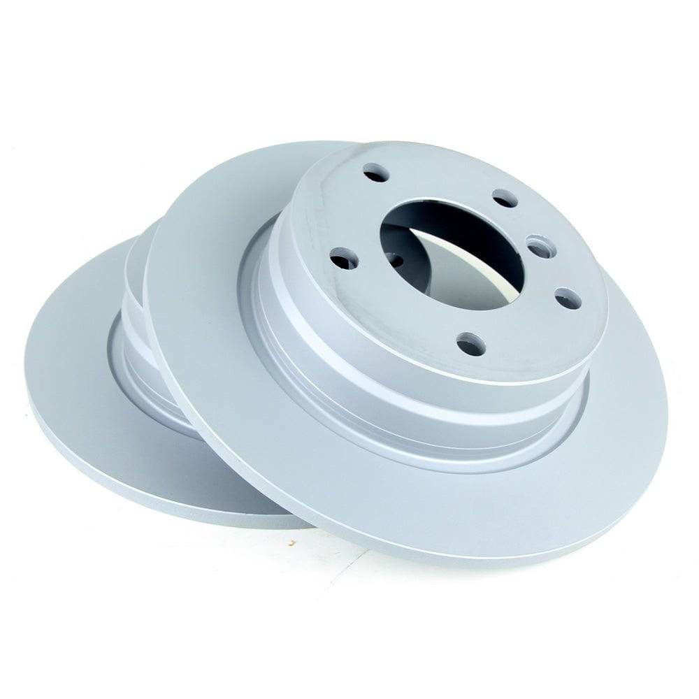 Brake Disc-Rotor Set - Rear (Solid) - Clickable Automotive