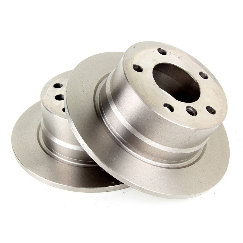 Brake Disc-Rotor Set - Rear (Solid) - Clickable Automotive