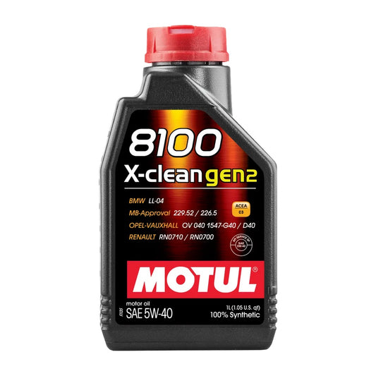 Motul 8100 X-Clean 5W-40 - 1L
