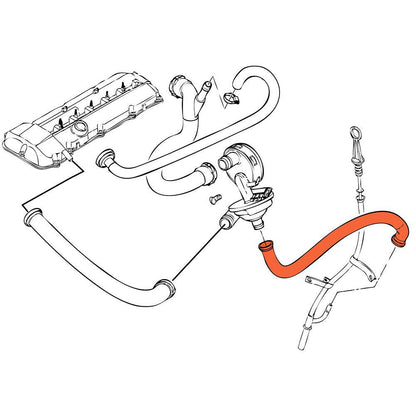 Crankcase Ventilation Hose - Clickable Automotive