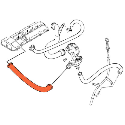 Crankcase Ventilation Hose - Clickable Automotive