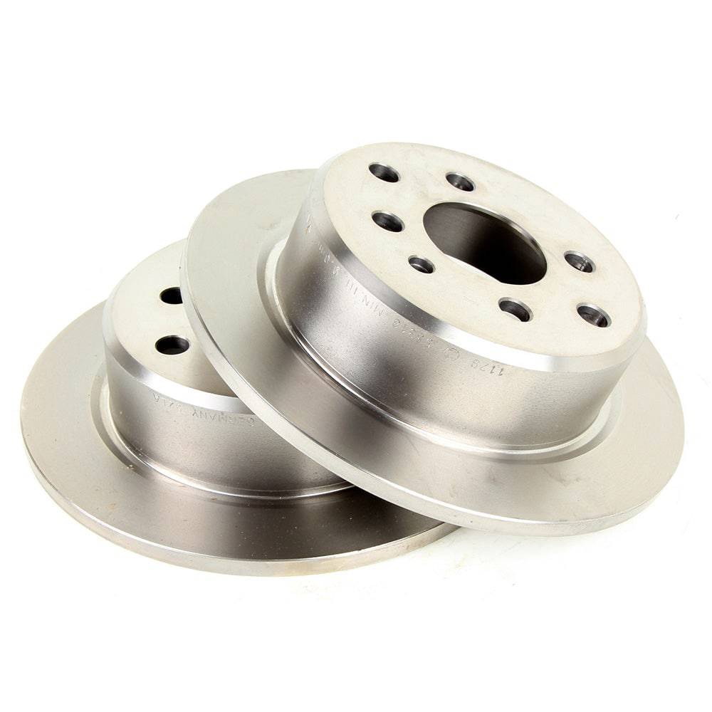 Brake Disc-Rotor Set - Rear (Solid) - Clickable Automotive